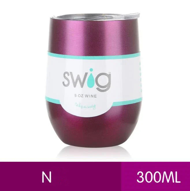 9 oz insulated stainless steel tumbler mug with lid in various vibrant colours, perfect for hot and cold beverages