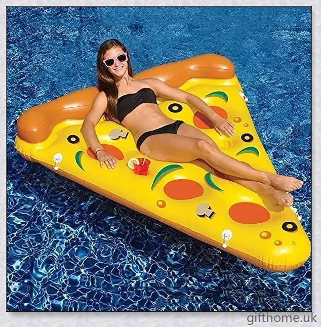 GiftHome UK Giant Pizza Slice Pool Floaty Party Toys