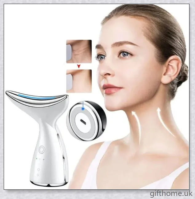 Double Chin Reducer Device - Microcurrent Technology for Neck & Face Wrinkle Reduction