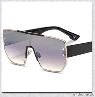 Stylish big frame sunglasses in a range of fashionable gold and silver finishes, providing 100% UV protection and durable scratch-resistant lenses.