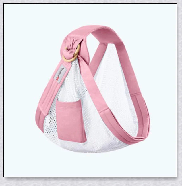 A stylish and versatile 3-in-1 ring sling baby carrier in various colours, designed to keep your little one close and comfortable while leaving your hands free.