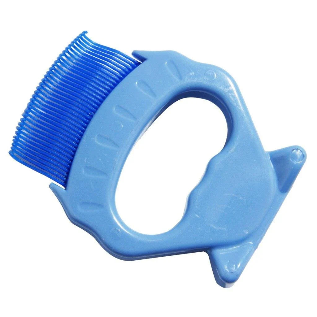Pet Massage Shell Brush with soft bristles and ergonomic design for gentle, effective grooming