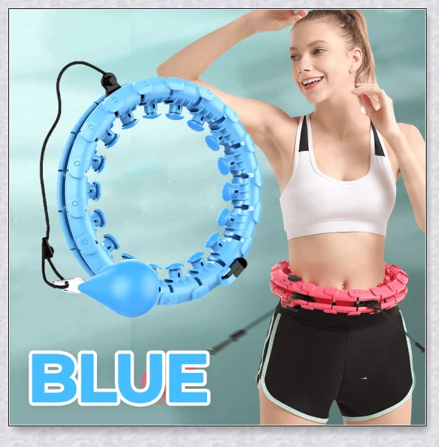 Smart Hula Hoop - Innovative, Adjustable Design for Effortless Waist Slimming