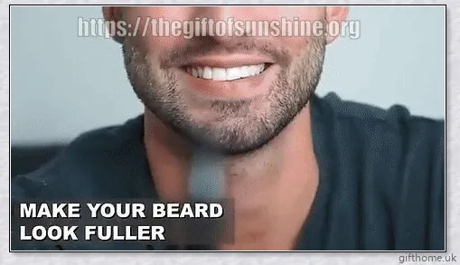 A natural beard filler pen kit for men, designed to fill in patchy areas and create a fuller, more uniform beard appearance.