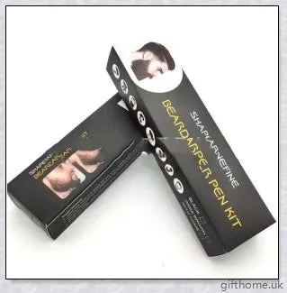 A natural beard filler pen kit for men, designed to fill in patchy areas and create a fuller, more uniform beard appearance.