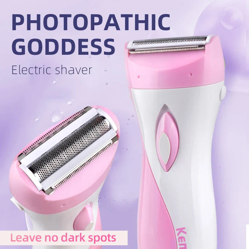 Rechargeable Lady Shaver - Powerful and Versatile Electric Hair Remover for Smooth, Silky Skin