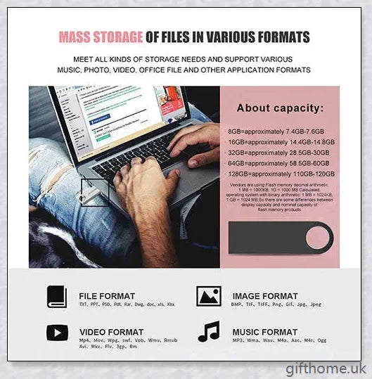 2TB USB 3.0 Flash Drive Memory Stick in various colors, featuring high storage capacity and durable construction
