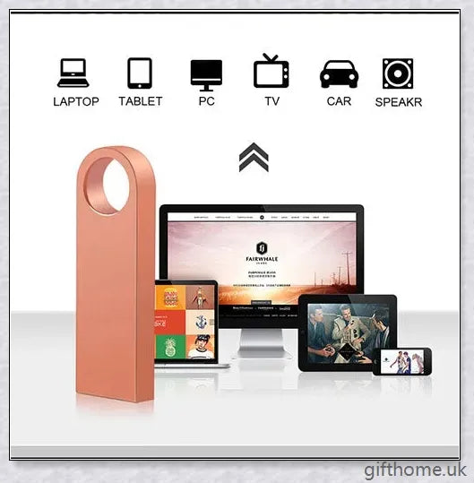 2TB USB 3.0 Flash Drive Memory Stick in various colors, featuring high storage capacity and durable construction