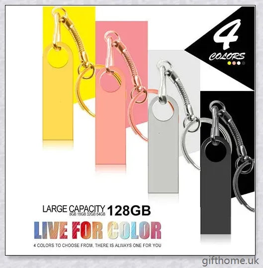 2TB USB 3.0 Flash Drive Memory Stick in various colors, featuring high storage capacity and durable construction