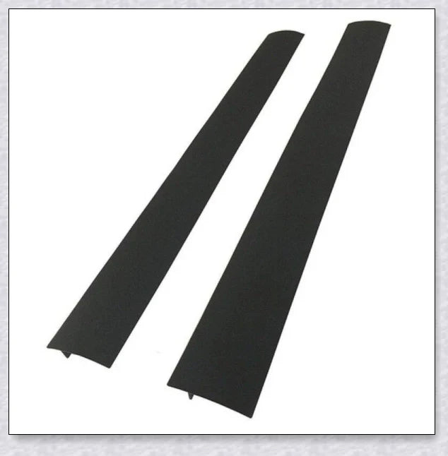 Stove Counter Gap Covers in silicone material, designed to prevent small items and spills from falling between the stove and countertop