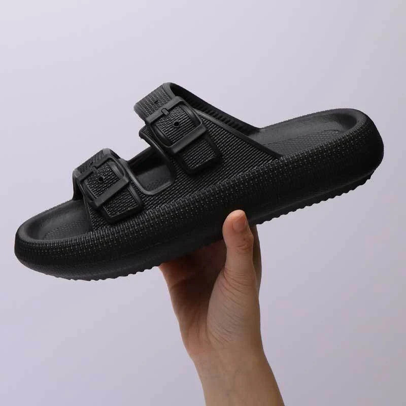 Stylish and comfortable platform slippers for women featuring a variety of vibrant color options