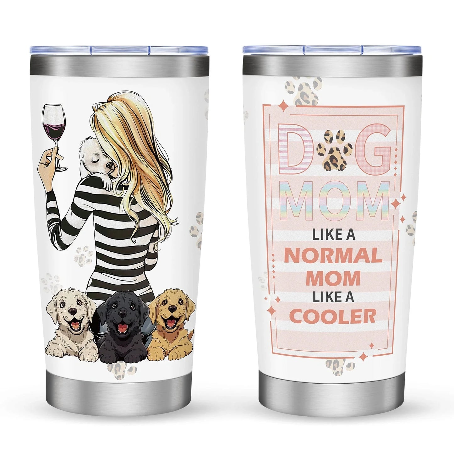 20oz Car Cup with secure lid, perfect for preventing spills during commutes