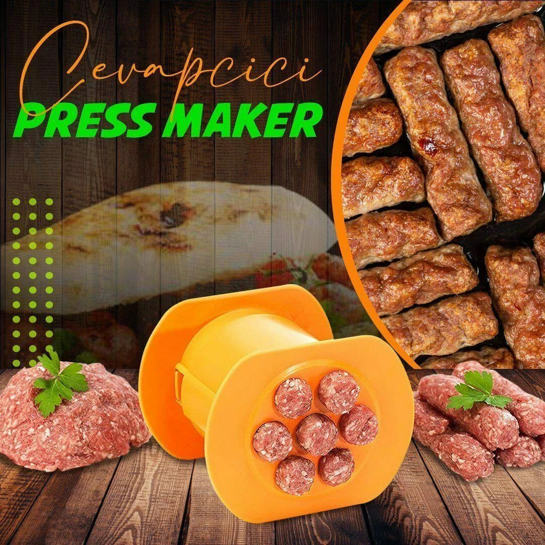Versatile Meat Press for Homemade Sausages, Hot Dogs, and Other Meat-Based Creations