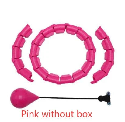 Adjustable waist hoop made of high-quality polypropylene for efficient fitness training and fat burning