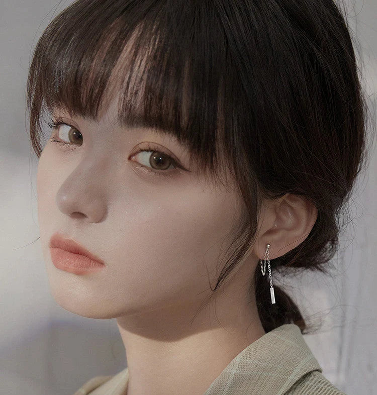 GiftHome UK Elegant Tasselled Stud Earrings for the Stylish British Woman