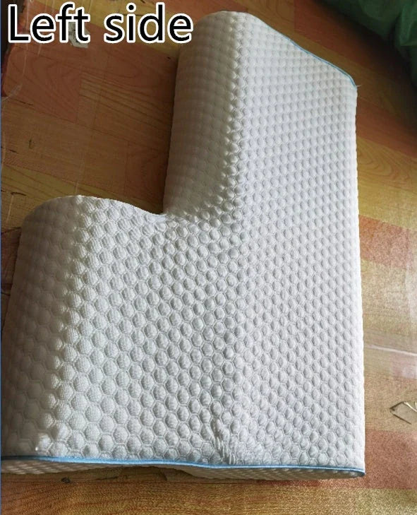 Luxurious Couple Pillow with Slow-Rebound Memory Foam, Ergonomic Design, and Customisable Options for Optimal Sleep Comfort