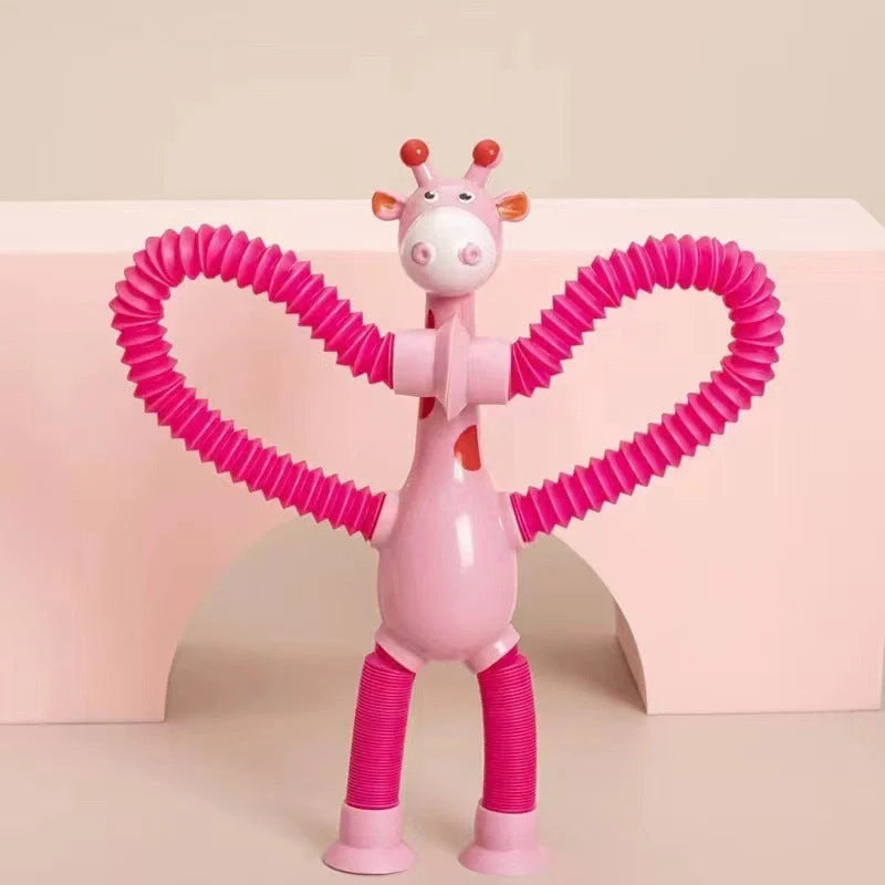 Giraffe Tubes Sensory Toys stretchable fidget toy in multiple colours