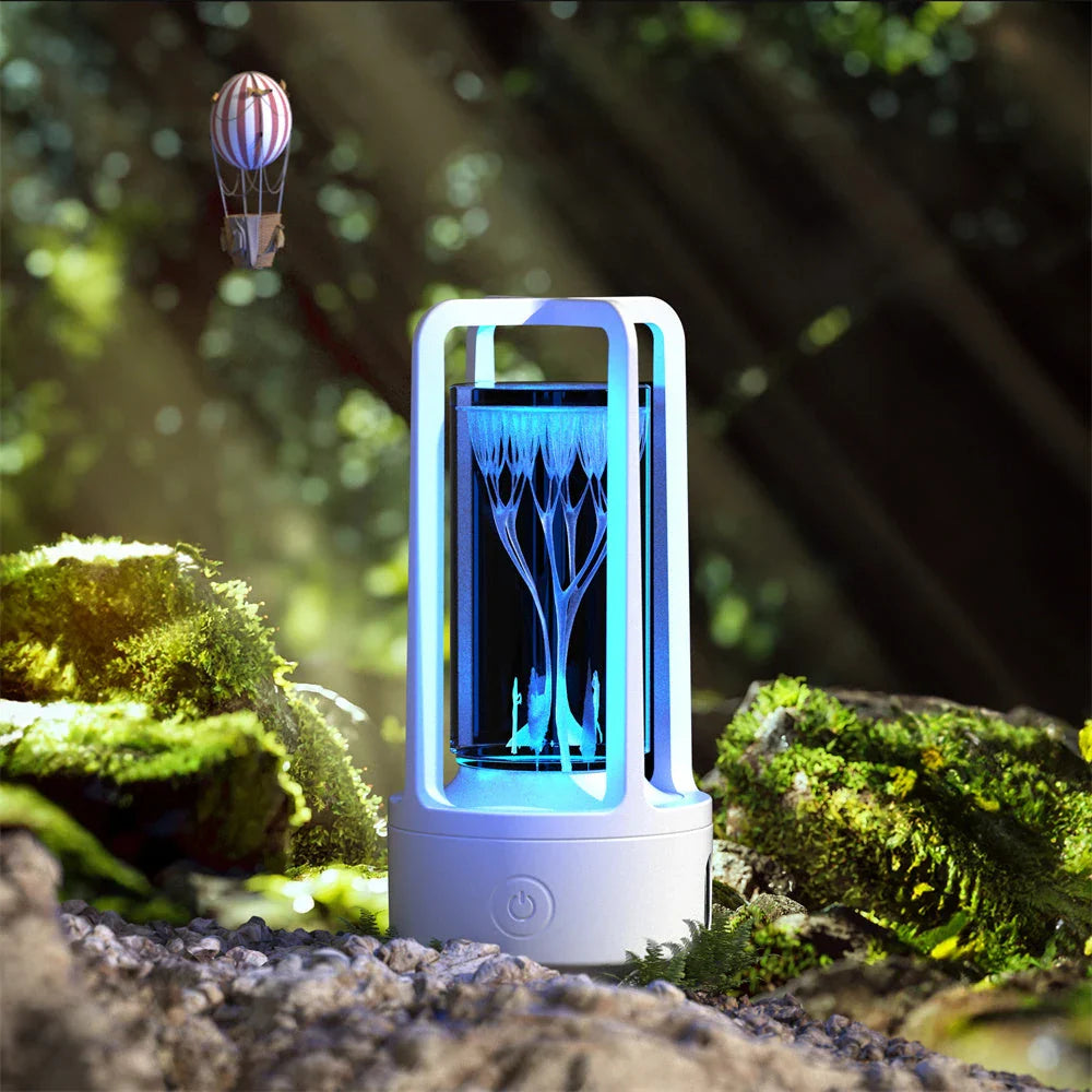 Elegant 2-in-1 Bluetooth speaker lamp with touch control, available in various color and design options