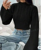 GiftHome UK Premium Long Jumper with Flared Sleeves
