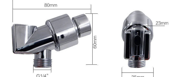 A high-pressure shower head with a stop button, cotton filter, and powerful water pressure for a luxurious bathing experience.