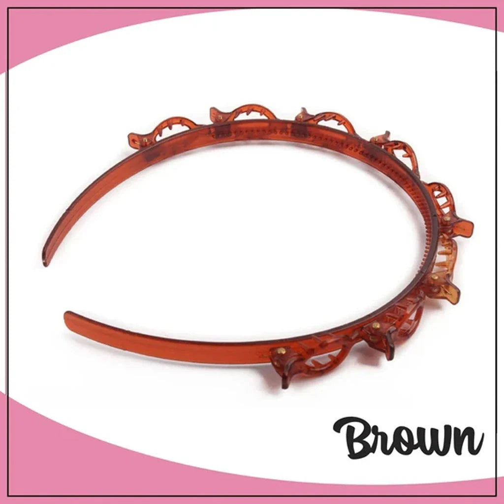Stylish Korean-inspired double bangs hair clips and headbands for women