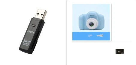 A colorful, cartoon-inspired digital camera for kids with fun filters and high-quality features