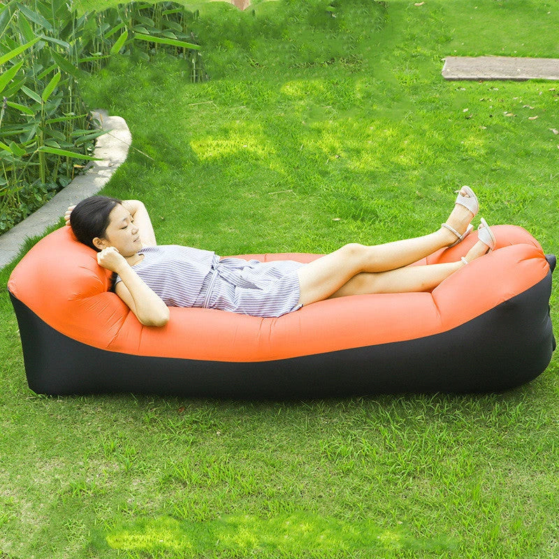 Premium inflatable air sofa in various colours, perfect for outdoor relaxation and leisure
