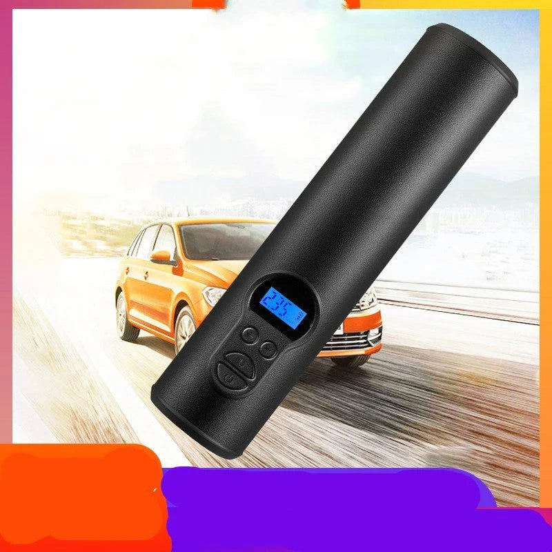 AUDEW Portable Cordless Tire Inflator with LCD Display, LED Lights, and High-Capacity Battery