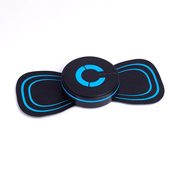 Compact rechargeable electric massager for relieving neck and shoulder tension