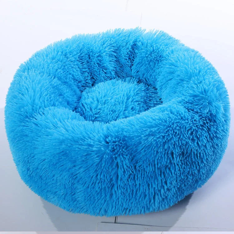 Cosy Plush Pet Nest in various colours and sizes for ultimate pet comfort