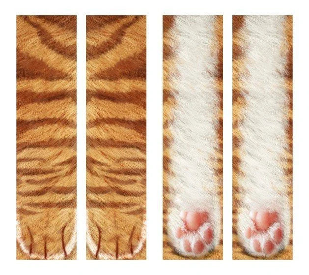 Cosy 3D animal paw socks in a variety of playful designs, including cats, dogs, elephants, tigers, and more