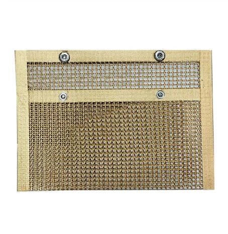 Reusable non-stick BBQ grill mesh bags for outdoor cooking and easy cleanup