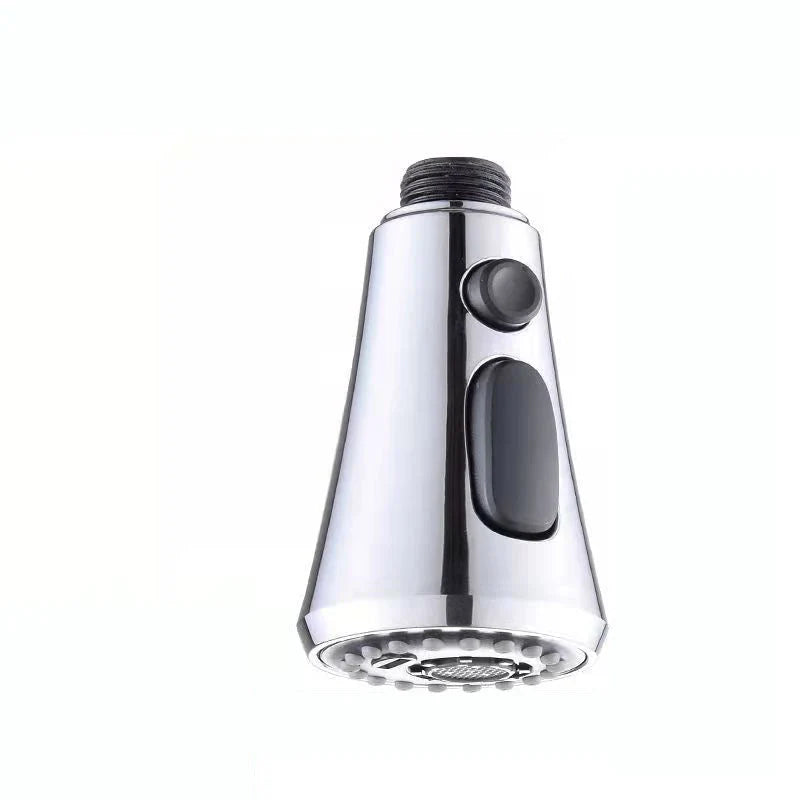 Universal pressurized faucet sprayer with 360-degree rotation and 3 cleaning modes for efficient kitchen cleaning