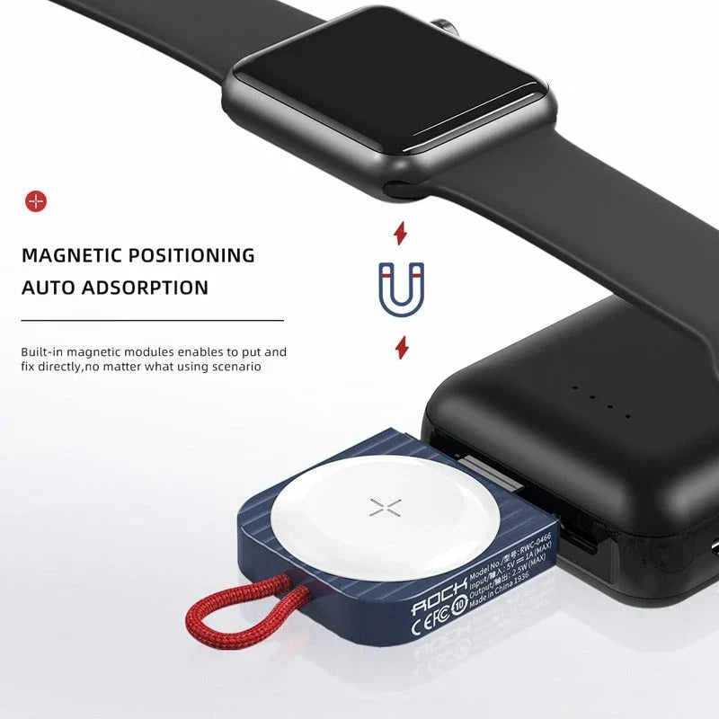 Universal Magnetic Wireless Charger for Apple Watch - Convenient, Reliable, and Durable Charging Solution