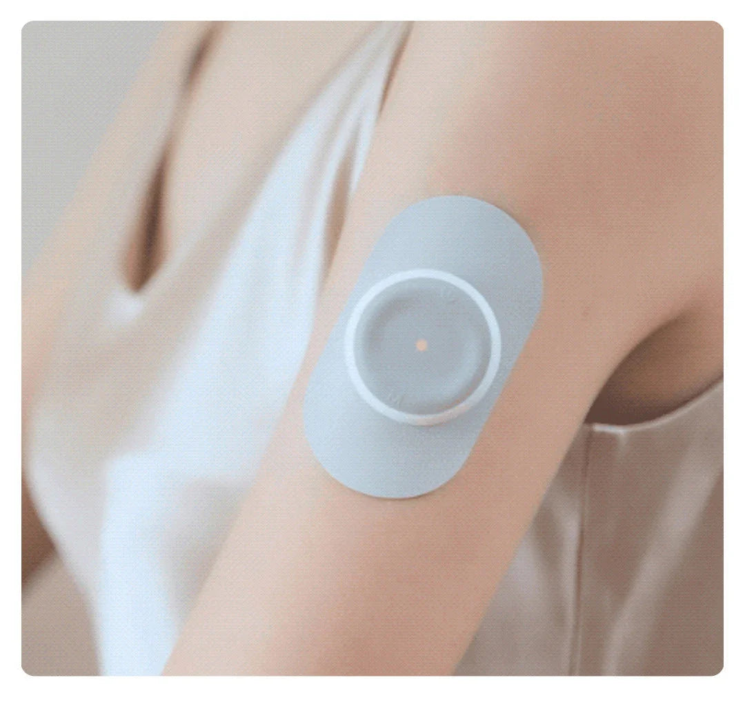 Compact Pocket Massager with low-frequency pulse technology for neck, back, and shoulder massage relief