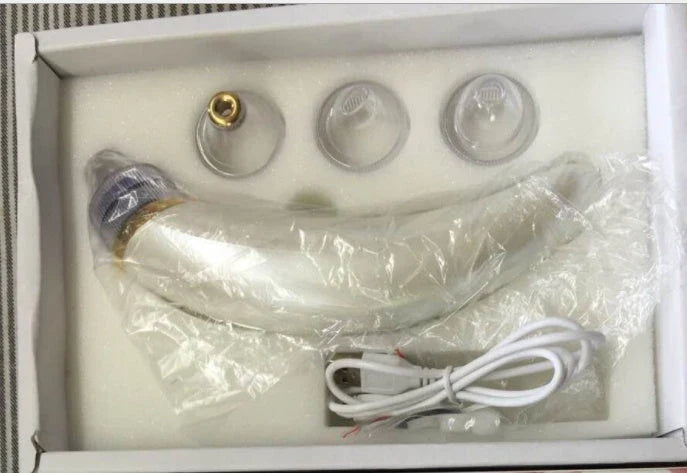 Cordless Cosmetic Massager - USB Rechargeable Beauty Tool for Glowing Skin