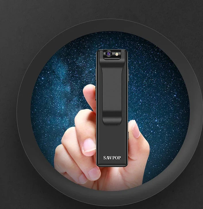 HD Night Vision Sports Camera with magnetic attachment for outdoor activities and adventures