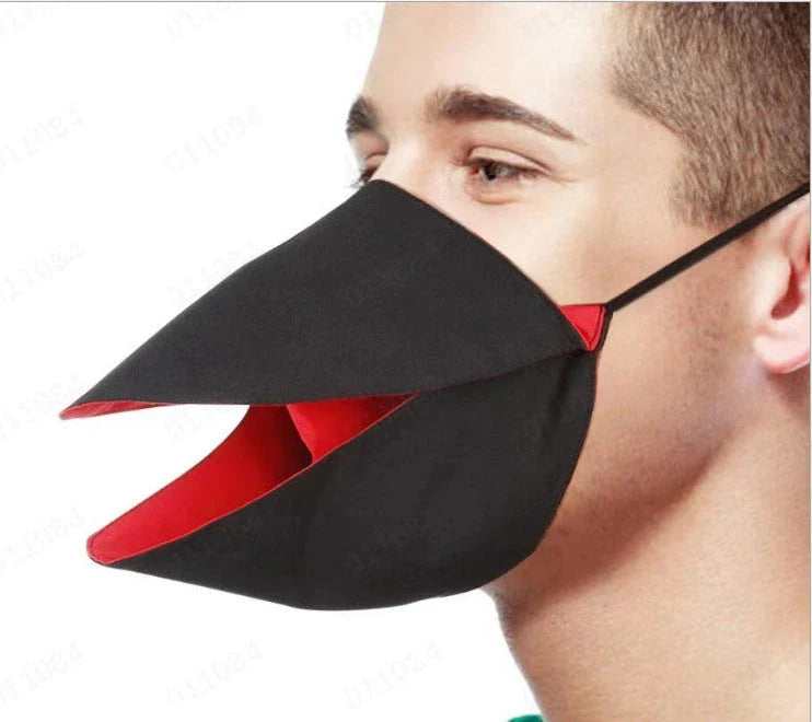 Comfy cotton face covering with a charming duck design, available in various colors and sizes for everyday protection and style.