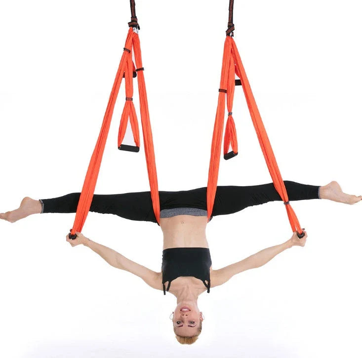 Premium Anti-Gravity Yoga Hammock for Aerial Dance and Fitness - Smooth Rotation, High-Strength Nylon Fabric, Versatile Design