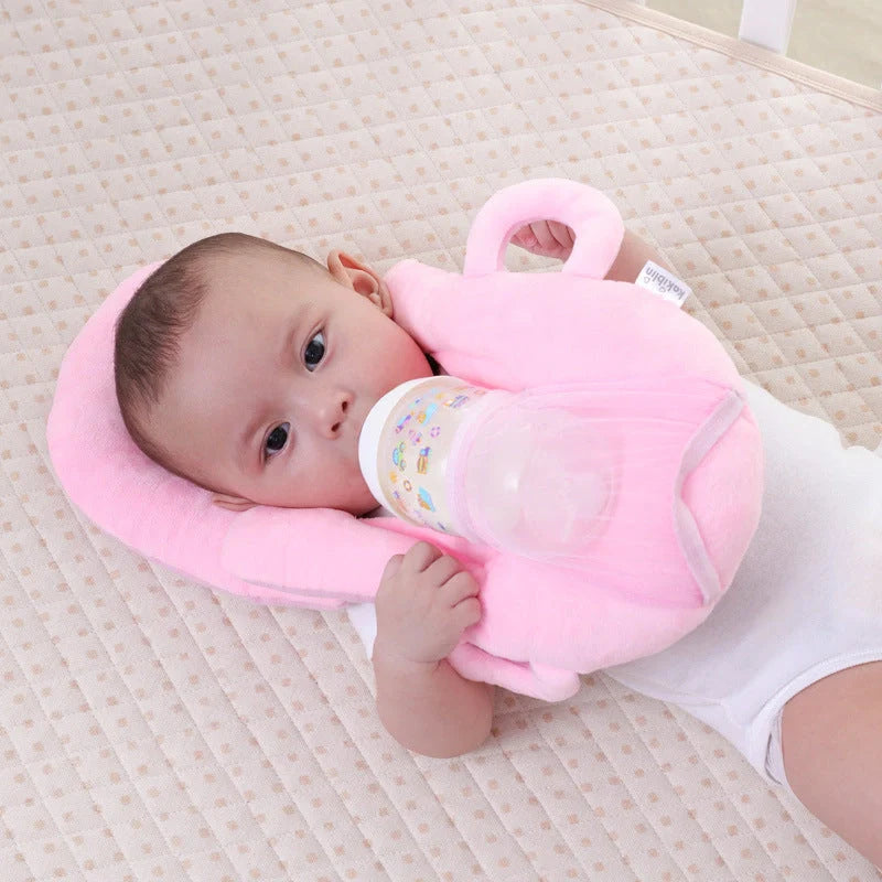 Multifunctional Newborn Nursing Pillow in soft, breathable fabric for comfortable breastfeeding support