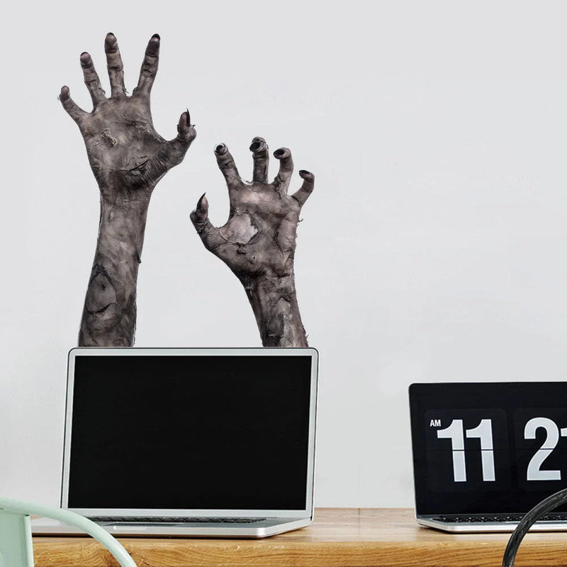 GiftHome UK Spooky Ghost Hand Wall Sticker for Horror Fans