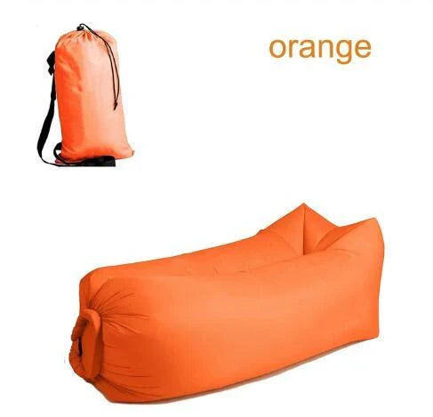 Premium inflatable air sofa in various colours, perfect for outdoor relaxation and leisure