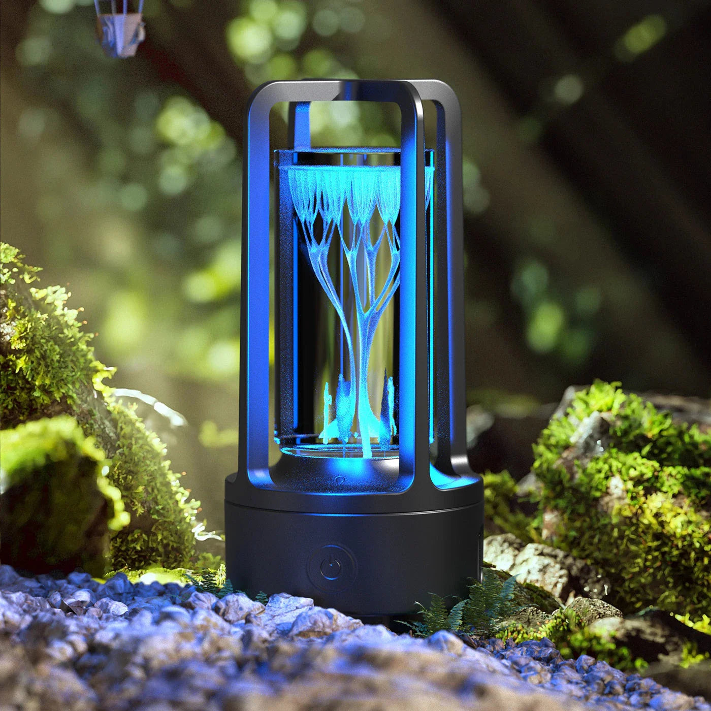 Elegant 2-in-1 Bluetooth speaker lamp with touch control, available in various color and design options