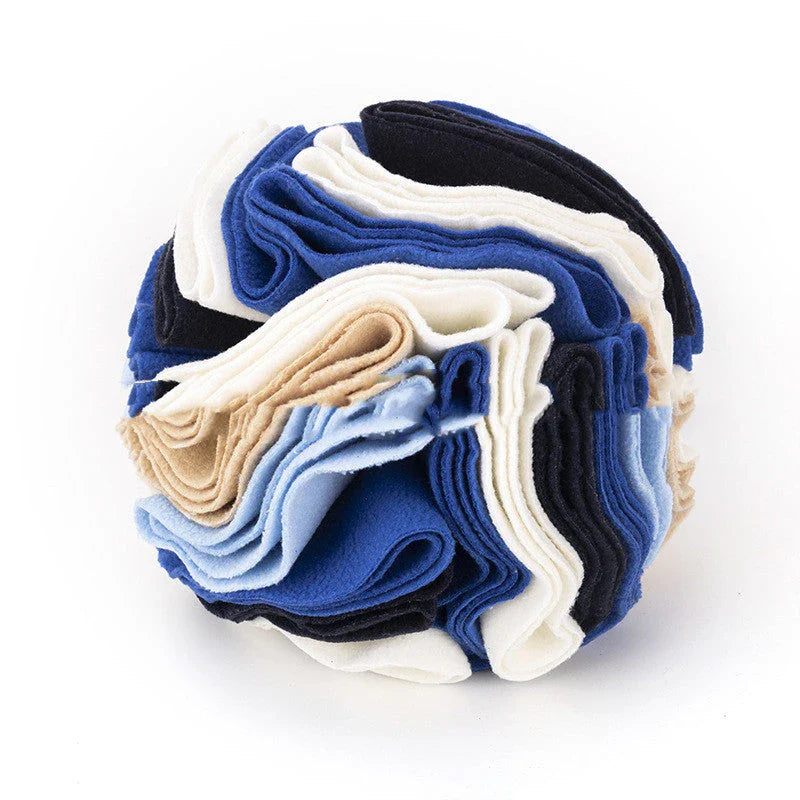Premium snuffle puzzle mat made of soft, eco-friendly polar fleece to stimulate pets' natural foraging instincts