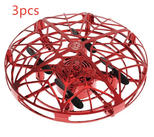 Intuitive air drone with UFO-inspired design, gesture control, and automatic obstacle avoidance for seamless aerial experiences.
