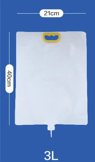 Premium drip-feed plant watering bag in transparent color, designed for indoor gardening and travel