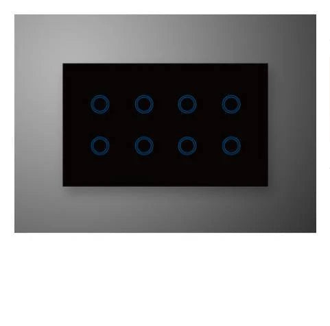 Premium Wi-Fi Enabled Smart Glass Light Switch with Intuitive Touch Control and Remote Access