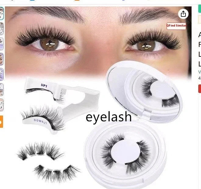 Magnetic mink false eyelashes in various styles and colours, designed for a natural and captivating eye look.