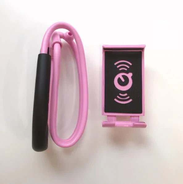 Premium rotatable smartphone holder with 360-degree adjustable viewing angle, universal compatibility, and durable construction