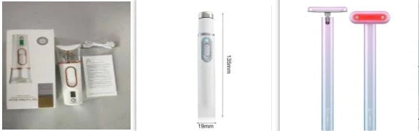 Portable Skin Reviving Laser Pen with Blue Light Therapy and Massage for Acne, Wrinkles, and Dark Circles